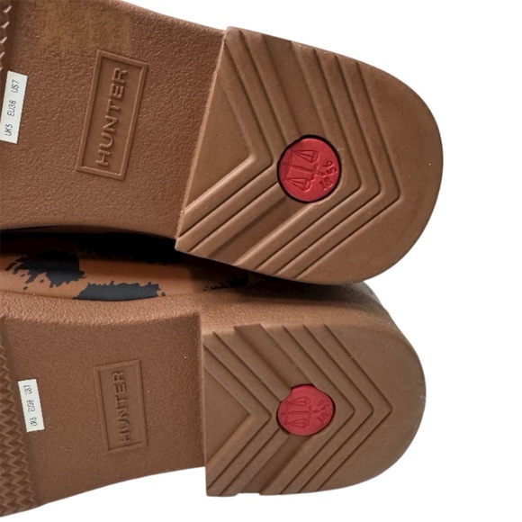 Hunter Original Refined Hybrid Leopard Tall Boots Limited Edition - Picture 9 of 11